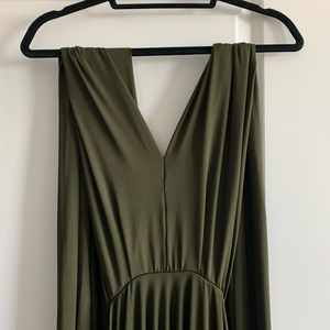 Olive Green Multi-Wear Maxi Dress